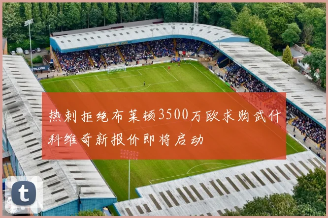 热刺拒绝布莱顿3500万欧求购武什科维奇新报价即将启动